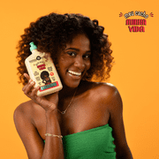 Lola from Rio Meu Cacho Minha Vida Jelly Gel to Control Frizz, Define, Style Curly Hair, 16.91 fl oz