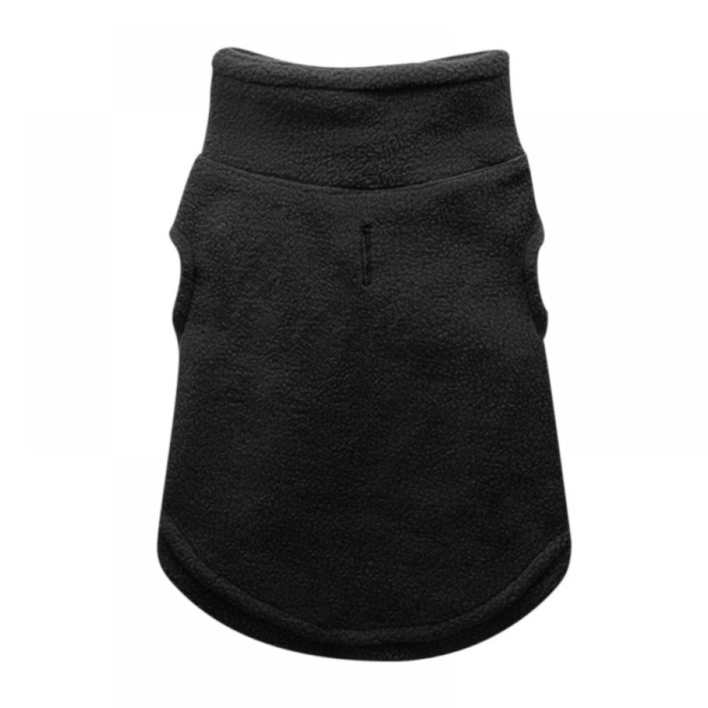 Stretch Pullover Fleece Dog Sweater Warm Dog Jacket Winter Clothes for Small Medium Dogs/Indoor