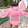 thumbnail image 2 of Hoodies for Women Ladies Sweatshirts Small Hoodies for Women Plain Womens Zipper Front Hoodie Oversized Hoodie Sweatshirt plus Shirt Jacket Ladies Pullover Sweaters Pink L, 2 of 3
