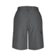 thumbnail image 2 of WILLBEST Pantalones Cortos Casuales para Hombre, Pantalones Casuales con Cremallera y Bolsillos Cargo, Ajustados, con Cordón, de Verano, 2 of 3