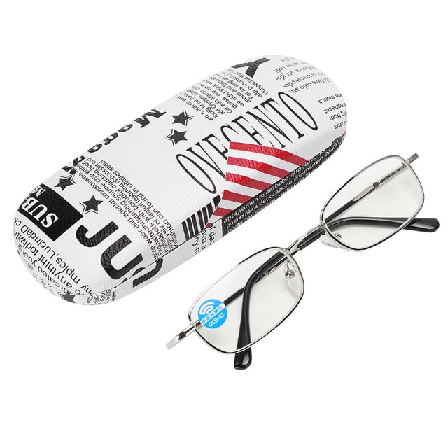 Gafas,Gafas de Lectura Gafas de Lectura con Lentes Transparentes Unisex de Moda Gafas de Lectura Instalación sin Esfuerzo