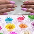 thumbnail image 4 of Conjunto de flores secas para manicura, Set de 300 colores de uñas artísticas de forma mixta con botella, flor seca 3D, uñas de Gel UV japonesas, puntas de manicura, ZCFD encantador, 4 of 4