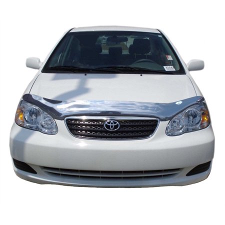 AVS 03-08 Toyota Corolla Carflector Low Profile Hood Shield - Smoke