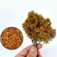 thumbnail image 4 of serony Scene Accessories Leaf Micro Landscape Leaves for Sand Table Model Train Yellow, 4 of 9