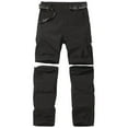 thumbnail image 1 of JOMLUN Boys Scout Pants Hiking Convertible Pants Outdoor Quick Dry Lightweight Zip Off Pants Climbing Casual Trouser Kids Youth Cargo Pants, 1 of 7