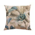 thumbnail image 1 of XZNGL Cushion Covers Bird Flower Printed Flax European Style Mixed Cushion Cover 45X45, 1 of 1