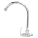 thumbnail image 2 of Grifo para fregadero de lavabo, grifo de agua cromado para el hogar G1/2 pulgadas, diseño fácil de usar, 2 of 9