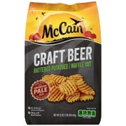 McCain Craft Beer Battered Waffle Fries, 22 oz. Bag