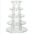 thumbnail image 5 of Sunjoy Tech Round Cake Stand Transparent Multi-layer Simple Installation Acrylic Cupcake Dessert Stand Statue Display Shelf, 5 of 8