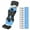 C, variant on Dual-Ended Razor Scraper Tool with 10 Metal & 10 Blades for Decal Sticker Label Caulk Removal - Glass, Window, Car