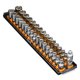 thumbnail image 1 of Ernst Manufacturing 8488 Socket Boss Premium Organizador De Enchufes De 2 Rieles De 1/2 Pulgada, 18 Pulgadas, Color Naranja, Fabricado En Ee. Uu., 1 of 1