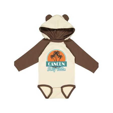 

Inktastic Cancun Family Vacation Matching Gift Baby Boy or Baby Girl Long Sleeve Bodysuit