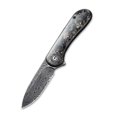 thumbnail image 4 of Civivi Knives Elementum C907C-DS1 Damascus Steel Carbon Fiber Golden Shred  Cuchillo, 4 of 4