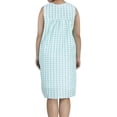 thumbnail image 3 of EZI Women's Plus Duster7 Sleeveless Cotton-rich House Dress, 3 of 9