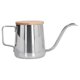 thumbnail image 5 of Cafetera de acero inoxidable, tetera para café vertido sobre la tetera, 5 of 5