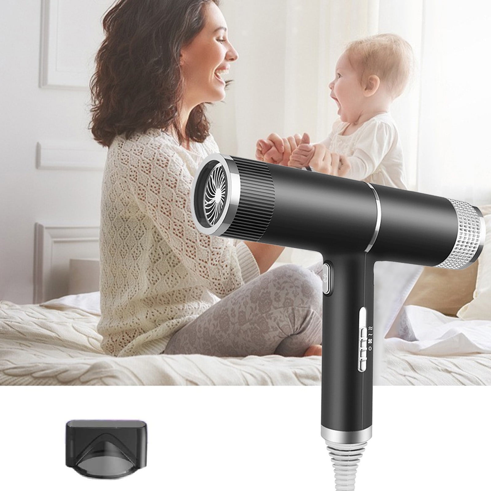 Hair Dryer, CXALSSY 110000RPM Professional Hair Dryers, Not 1875 Watts Revair Hair Dryer with Diffuser, Best Hairdryer for Women Men, Low Noise Hairdryer Gray - Walmart.com Hair Dryer, CXALSSY 110000RPM Professional Hair Dryers, Not 1875 Watts Revair Hair Dryer with Diffuser, Best Hairdryer for Women Men, Low Noise Hairdryer Gray - Walmart.com