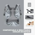 thumbnail image 5 of Maelstrom Cooler Backpack - 35/50 Can Insulated Soft Cooler Lunch Bag for Camping, Beach, Hiking & Shopping, 5 of 23