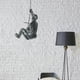 thumbnail image 3 of Adorno Decorativo Decoración Figura de pared de fondo de escultura de roca de escalada de hombre retro de estilo nórdico (B) Tmvgtek Libre de BPA, 3 of 4