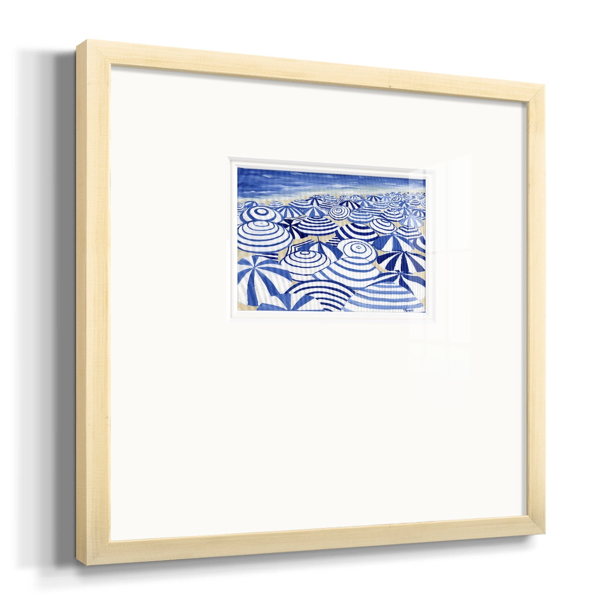 Candy Bowl Prussian Blue-Premium Framed Print