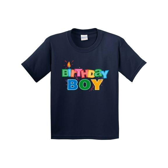 Inktastic Birthday Boy Letters Youth T-Shirt
