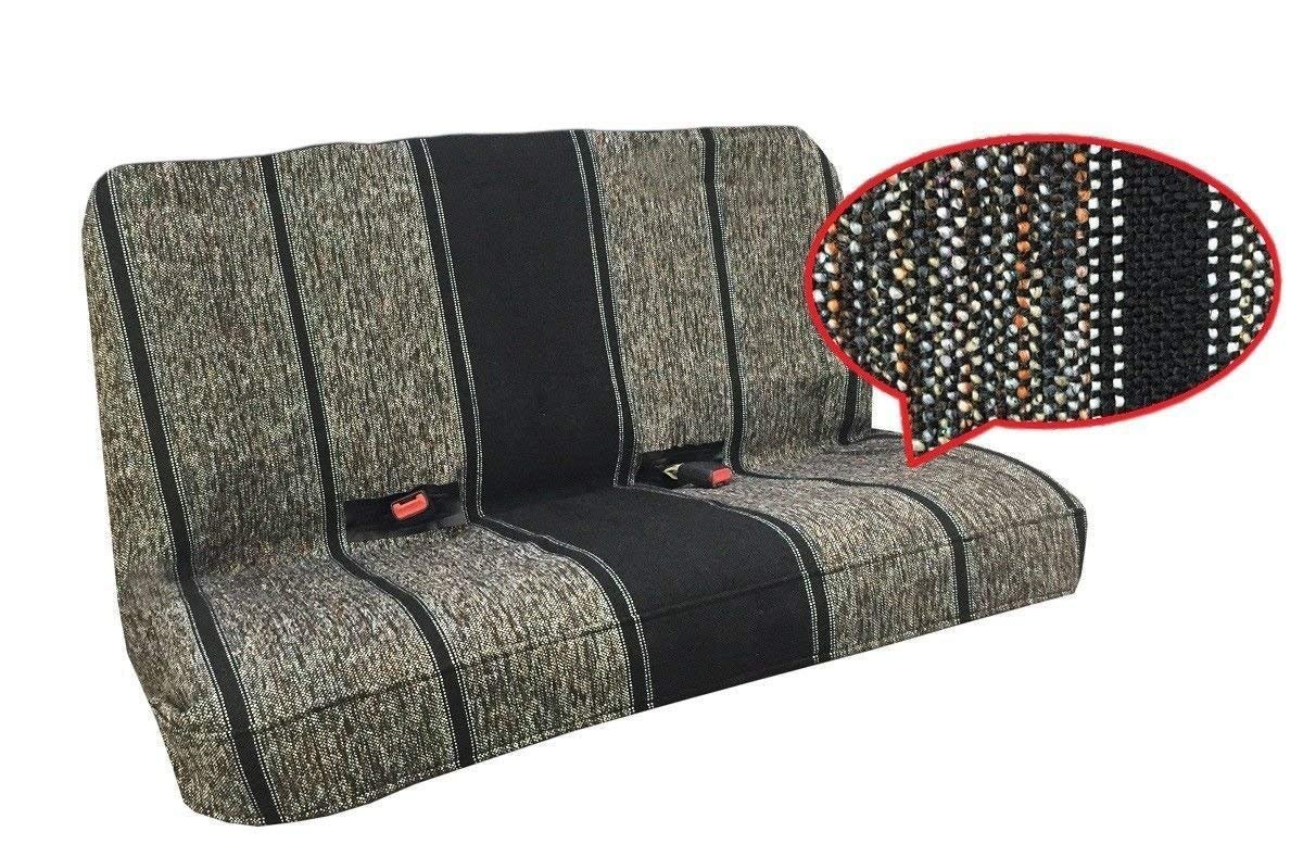 Saddle Blanket Bench Seat Cover, Baja Woven Design Universal Fit for