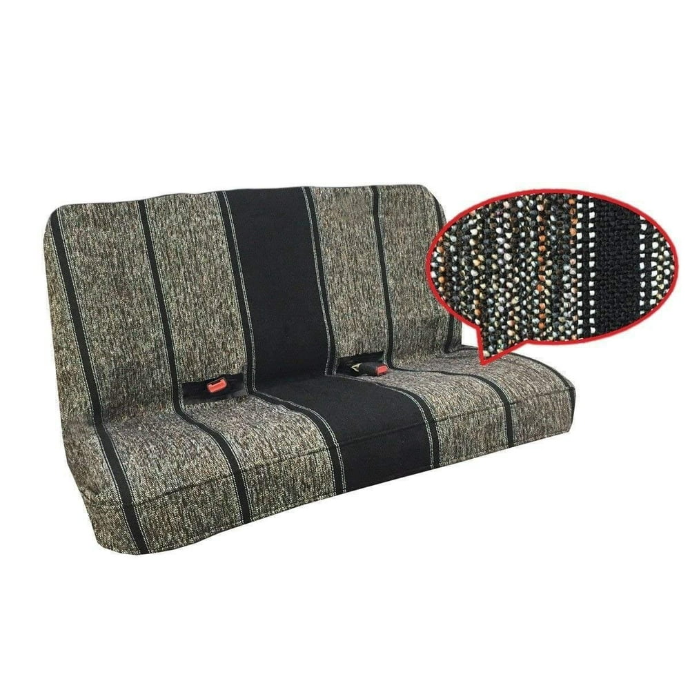 Saddle Blanket Bench Seat Cover, Baja Woven Design Universal Fit for