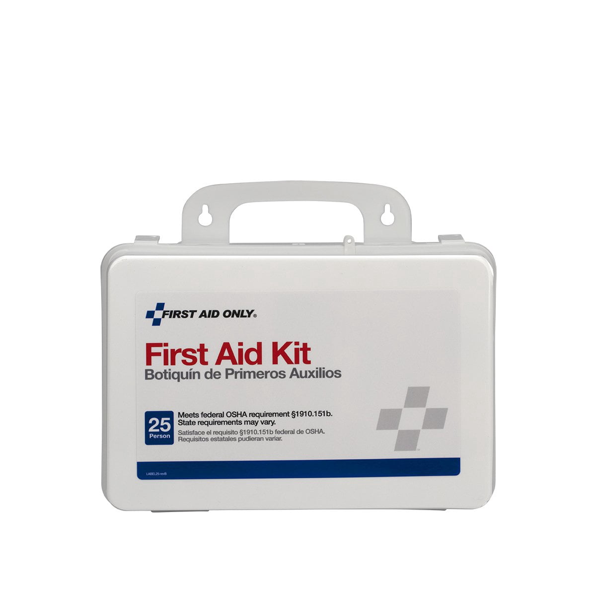 Pac-Kit 6084 159 Piece #25 ANSI Weatherproof Plastic Case Contractor's First Aid Kit By BcTlyInc
