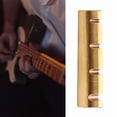 thumbnail image 3 of Pre-Slotted Brass Nuts Replacement 4 String Electric Bass Guitar Top Nut Electric Brass Guitar Accessories Flat Bottom, 3 of 13