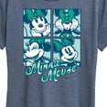 thumbnail image 3 of Disney - Plaid Minnie Mouse - Women's Short Sleeve Graphic T-Shirt, 3 of 5