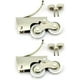 thumbnail image 1 of – Polea silenciosa de acero inoxidable/aleación de titanio con dos ruedas para puerta corrediza de armario, 1 of 5
