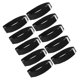 thumbnail image 1 of unbranded 5Pares Garteros Elásticos Negros Ajustables Para Camisas Con Antideslizante, 1 of 7