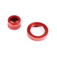 thumbnail image 1 of Para 2015-2021 Interruptor de faro/Cubierta de anillo de perilla de 4WD Accesorios de decoración de moldura Aleación de aluminio (rojo) Rojo, rojo, 1 of 5