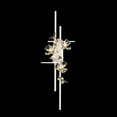 thumbnail image 2 of Fine Art Handcrafted Lighting 919250-1ST Azu 3 Light 44" Tall Wall Sconce - Silver, 2 of 4