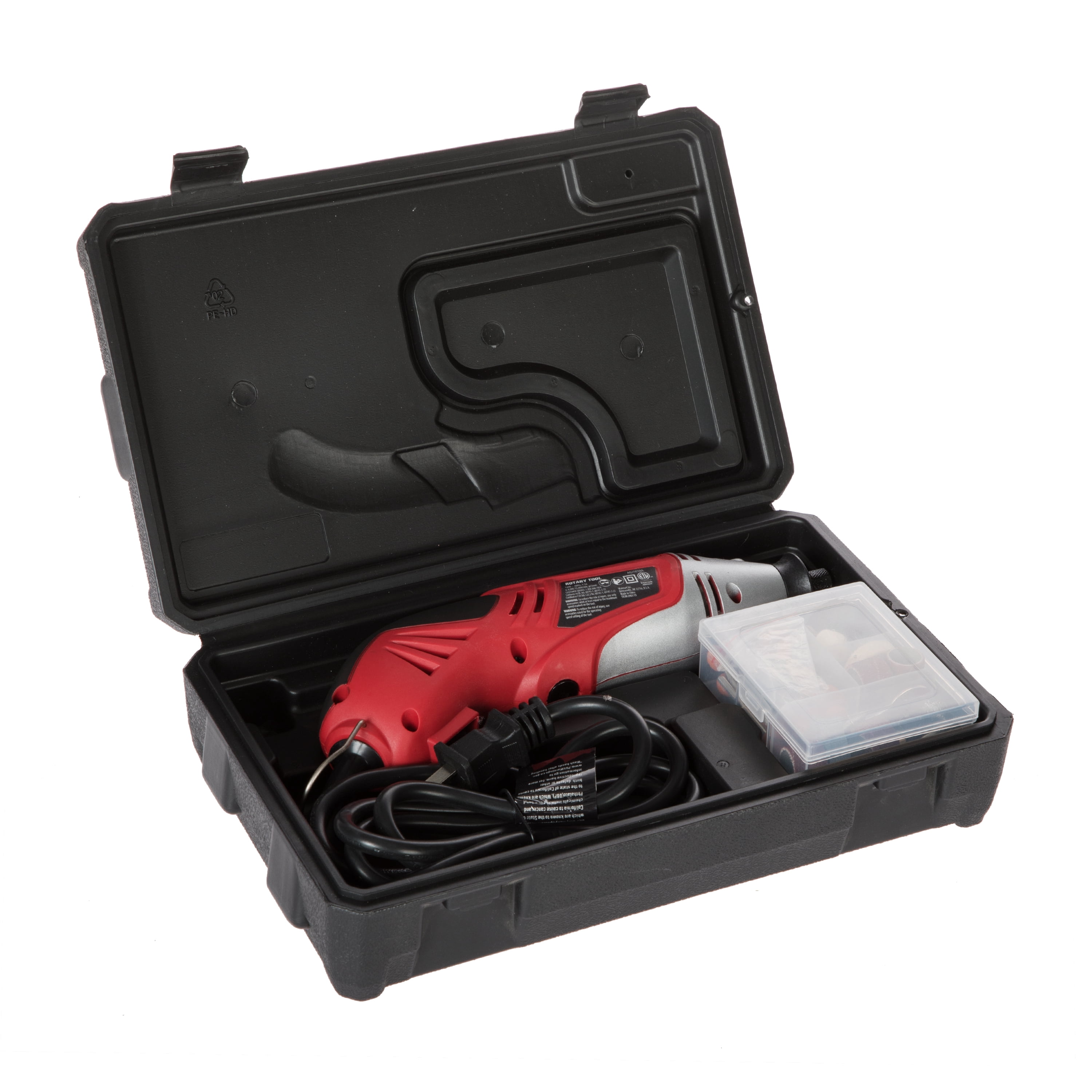 HyperTough 1.5-Amp Rotary Tool with 105-Piece Accessory Kit, AQ25018A