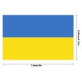 thumbnail image 3 of Muyoka Pluokvzr 5/50 Uds pegatinas de bandera de Ucrania impermeable Ucrania bandera calcomanía anti-sol Ucrania bandera nacional pegatina para decoración Ucrania bandera calcomanía para coche portáti Muyoka Hogar, 3 of 6