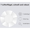 thumbnail image 5 of Bathroom Extractor Fan 100mm Wall/Ceiling Exhaust Fan for Kitchen, Bedroom, Basement, 5 of 5