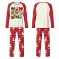 thumbnail image 3 of Lvotionpl Match Family Christmas Pjs, Matching Christmas Pajamas Long Sleeve Top & Pants Set Matching Holiday Family Pajama Xmas Sets, 3 of 5