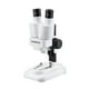 thumbnail image 2 of 40x microscopio ajustable doble iluminación LED, microscopios compuestos mejora la Vernier, w/adaptador de teléfono para enseñanza, blanco shamjiam microscopio biológico, 2 of 8