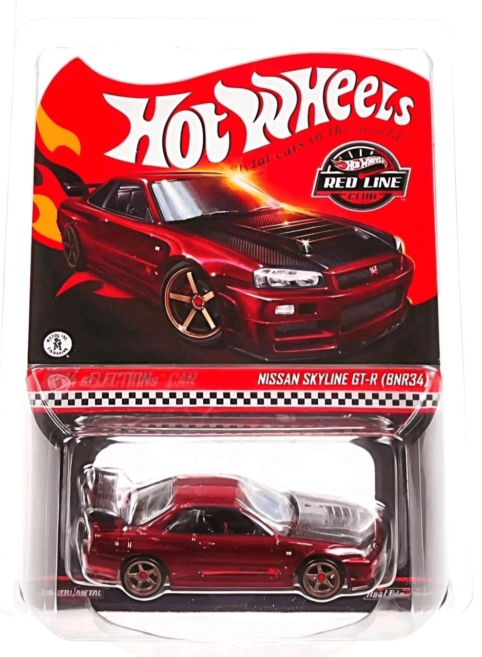 Hot Wheels Nissan Skyline GT-R (BNR34) RLC Exclusive Collectors