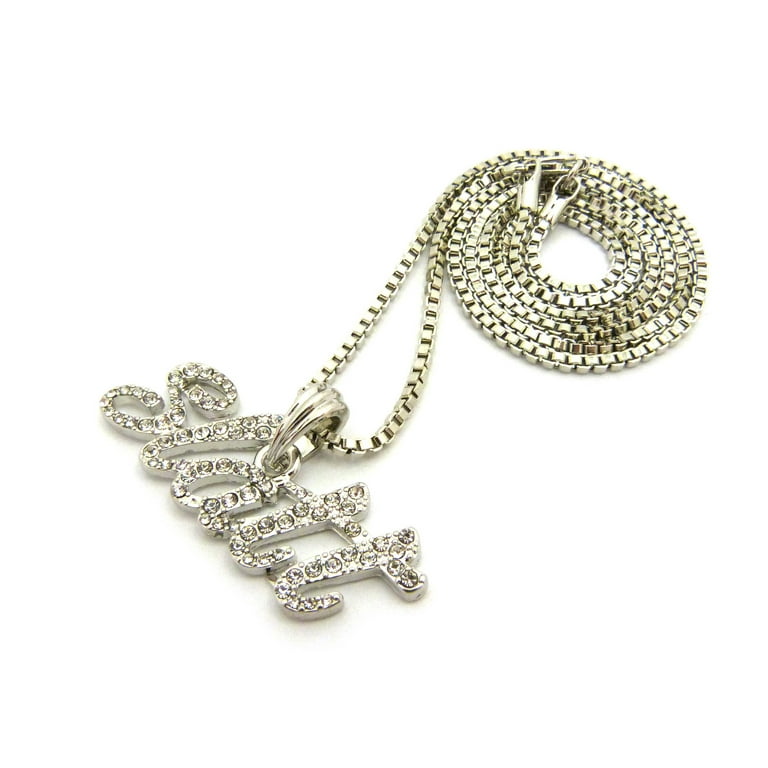 新品　2WAY STONE LIKE SLIDE CHAIN NECKLACE Designer John Hardy Sterling Silver and 18K Gold Slide