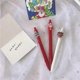 thumbnail image 2 of Novelty Christam Gel Pen Cartoon Retractable Gel Pens Black Writing Pen 0.5mm Fine Point for Writing Note Taking, 2 of 4