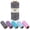 Black and White, variant on Craft County 100% Cotton Twine Spools – 2-Ply Crafting Cord 1mm Thick in 410 ft (125m) – Black and White