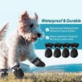 thumbnail image 4 of 4 Pet Soft Soled Shoes Waterproof Rain Boots Dog Shoes Chihuahua Non-Slip Anti-Dirty Feet Outdoor Thickened Suitable for Kittens ShopWise Round, 4 of 11