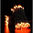 thumbnail image 2 of Cadena de luces GLOWNOVA 100 minibombillas incandescentes para Halloween, 2 of 7