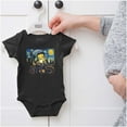thumbnail image 5 of Betty Boop Biker Starry Night Art Bodysuit Jumper Girls Infant Baby Brisco Brands NB, 5 of 6