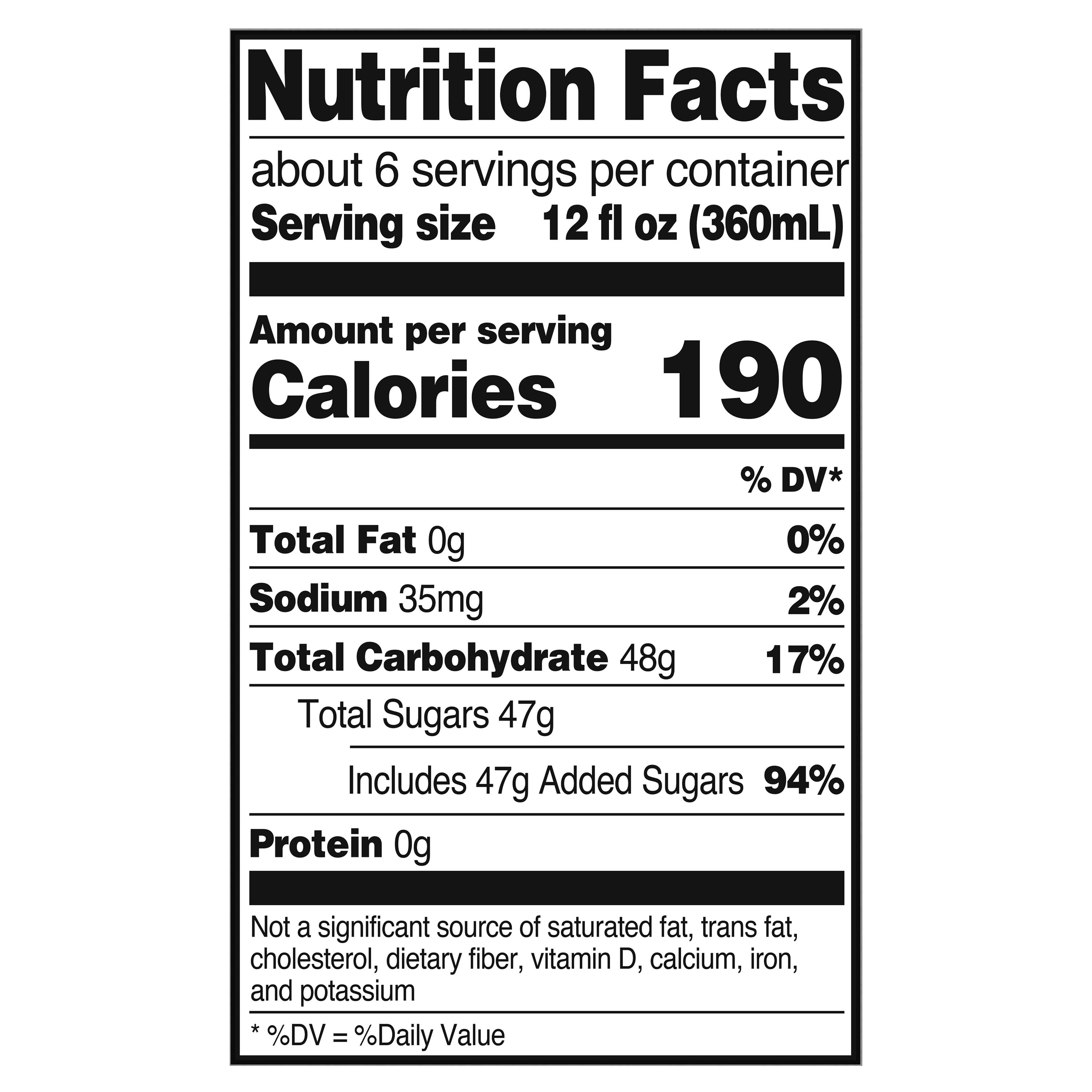 Great Value Pineapple Soda, 2 Liter Bottle