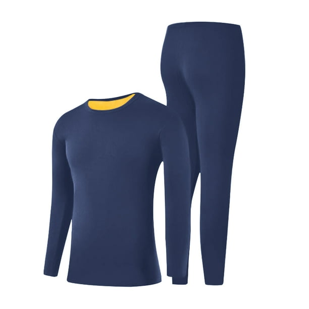 Conjunto de ropa interior térmica para hombre con capa base con