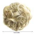 thumbnail image 3 of Bradem Human Hair Messy Bun Extensions&nbsp;- Scrunchie Ponytail Donut Hairpiece for Women, 3 of 3