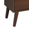 thumbnail image 4 of Wright Home Commode en Bois du Milieu du Siècle avec 2 Étagères en Cerisier, 4 of 18