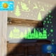 thumbnail image 5 of Ireezec Glow in the Dark Christmas Wall Stickers, Luminous Window Decals, Decor, Festive Party Background, Removable PVC Wall Art for Indoor Living Room Bedroom Celebration, 5 of 6